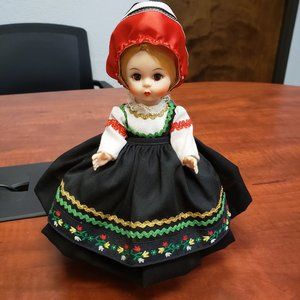 Vintage 8” Madame Alexander Doll - Finland